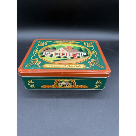 🍪 Vintage The Original Toll House Cookie Tin❤️Classic Nestlé Baking Collectible